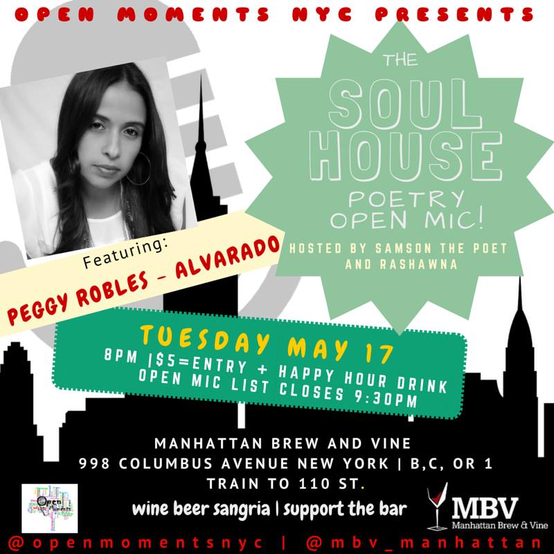 Open Moments NYC - The Soul House - Poetry Reading